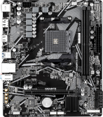 Материнская плата Gigabyte A520M H ARGB [AM4, AMD A520, 2xDDR 4, 1xM.2, 1xPCI-E x16, Micro-ATX]