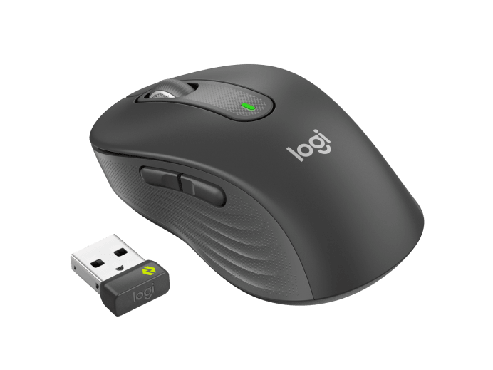 Мышь Logitech Signature M650 Wireless (910-006274) [беспроводная, светодиодная, 4000 DPI, серый]