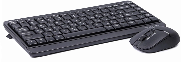Клавиатура+мышь беспроводная A4tech FG-1112 Black Fstyler USB