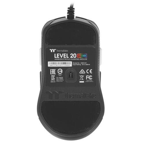 Мышь Thermaltake Level 20 [проводная, светодиодная, 16000 DPI, 2000 Гц, подсветка]