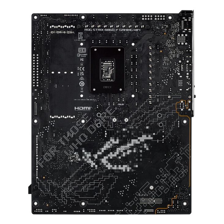 Материнская плата Asus ROG STRIX B860-F GAMING WIFI [LGA 1851, Intel B860, 4xDDR 5, 4xM.2, 2xPCI-E x16, Standard-ATX]