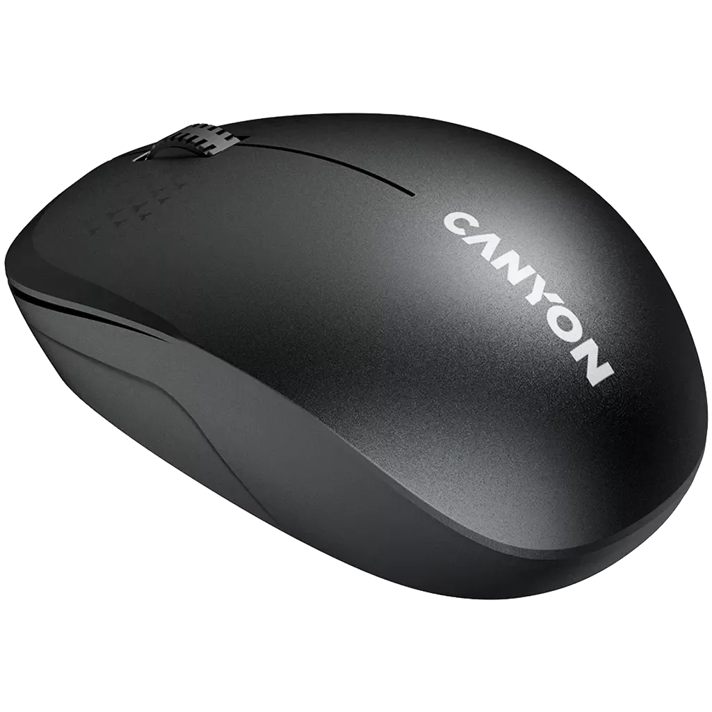 Мышь Canyon MW-04 (CNS-CMSW04B) [беспроводная, светодиодная, 1200 DPI, черная]