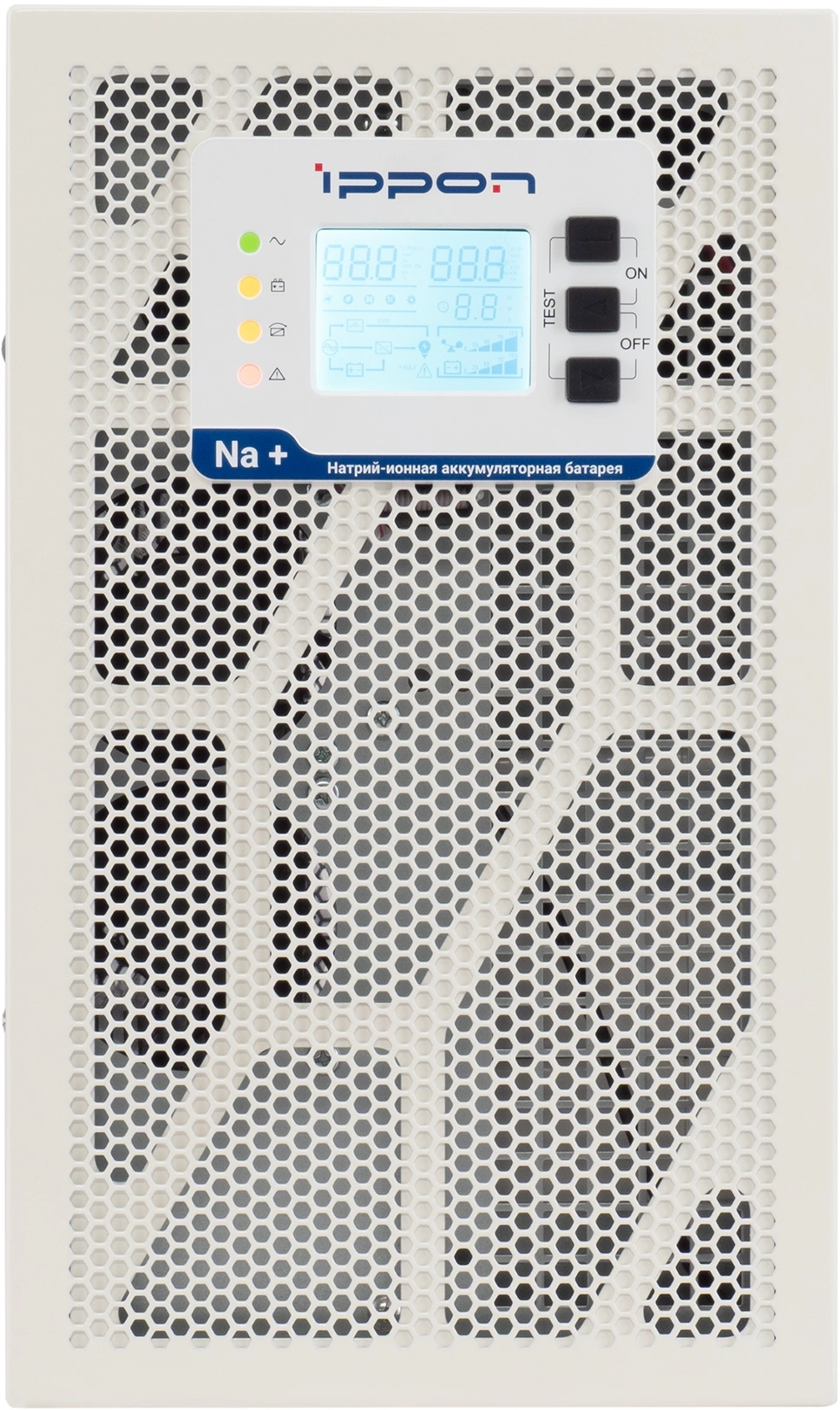 ИБП Ippon Na+ TAE 2000 2000W/Tower online/батарея 12V 4,8Ah*6/USB-B /RS-232/EPO/4 euro роз/ЖК-дисплей/поддержка SNMP/Бел