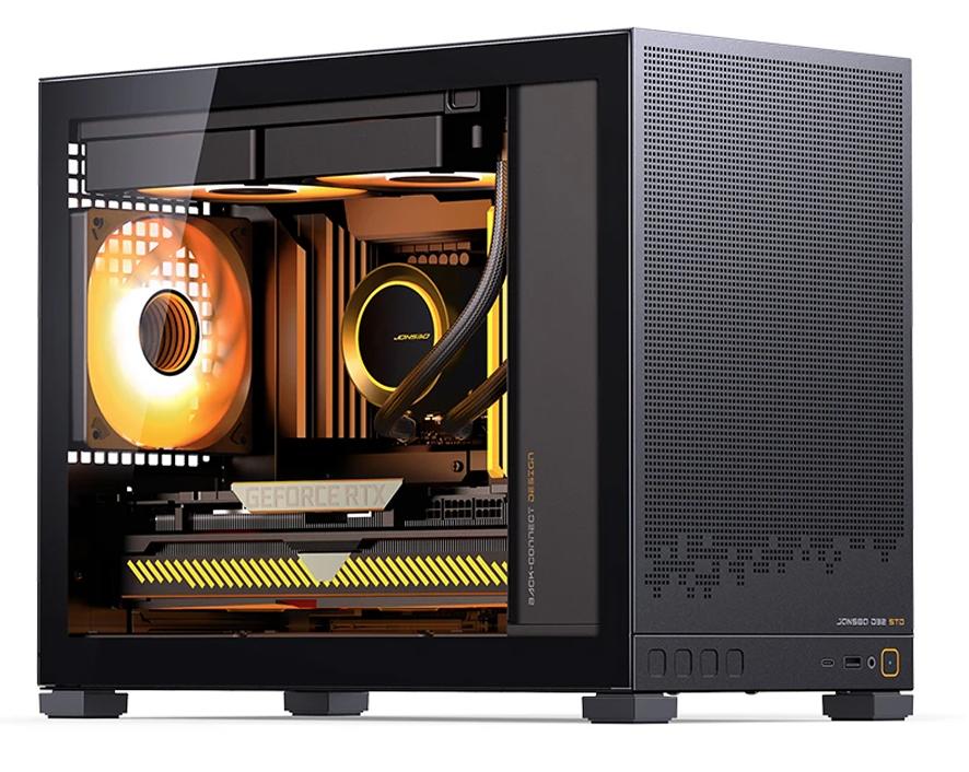 Корпус Jonsbo D32 STD (D32 STD Black) [Mini Tower, черный]