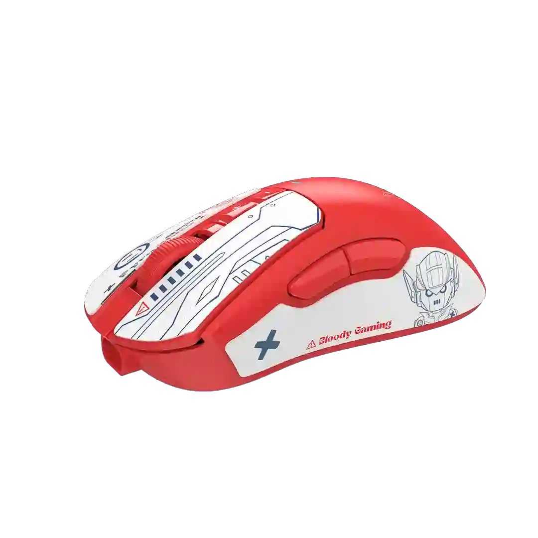 Мышь Bloody R73 Ultra Pyro Blaze SAVAGE [проводная + беспроводная, светодиодная, 20000, 1000 Гц, красная]