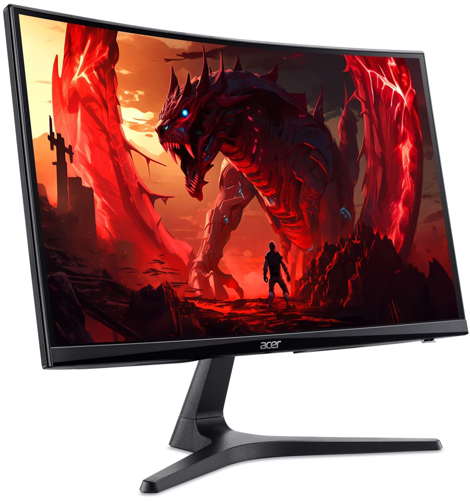 Монитор Acer Nitro ED240QP0bi (UM.UE0EE.004) [23.6", VA, 1920x1080, 144 Гц, 1 мс, HDMI, VGA (D-Sub)]