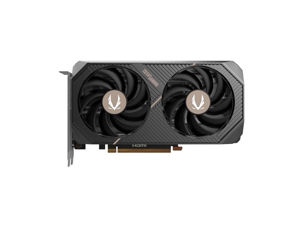 Видеокарта Zotac RTX 5060 AMP (ZT-B50600F-10M) [8 ГБ, GDDR7, 128 бит, HDMI, DisplayPort (3 шт)]