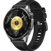 Смарт часы Huawei Watch GT 6 ATM-B19 46mm Black Fluoroelastomer Strap / черный