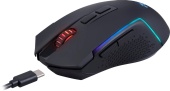 Мышь Redragon Trident (71431) [беспроводная, светодиодная, 8000 DPI, подсветка, черная]
