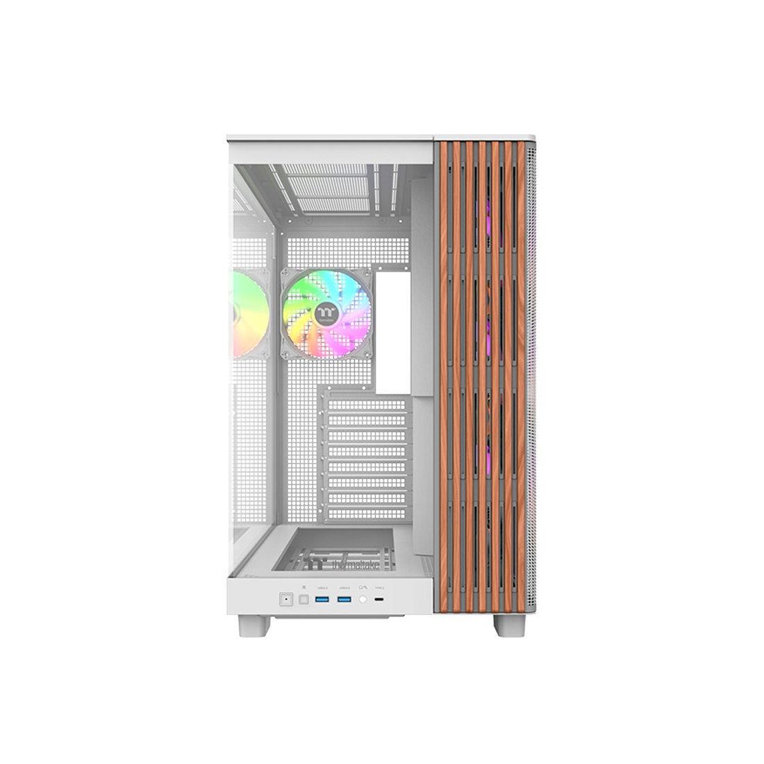 Корпус Thermaltake View 380 XL WS ARGB White (CA-11E-00M6WN-WS) [Midi Tower, 4 x 120 мм ARGB, белый]