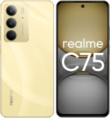 Смартфон Realme C75 RMX3941 [6.72", 128 ГБ, 8 ГБ, Золотистый]