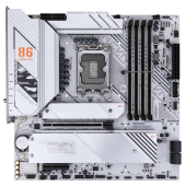 Материнская плата Colorful CVN B860M GAMING FROZEN V20 [LGA 1851, Intel B860, 4xDDR 5, 3xM.2, 1xPCI-E x16, Micro-ATX]