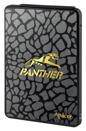 Твердотельный накопитель SSD Apacer Panther AS340 AP240GAS340G-1, [240 ГБ, 2.5" SATA III, чтение: 450 МБ/с, запись: 450 МБ/с, TLC]