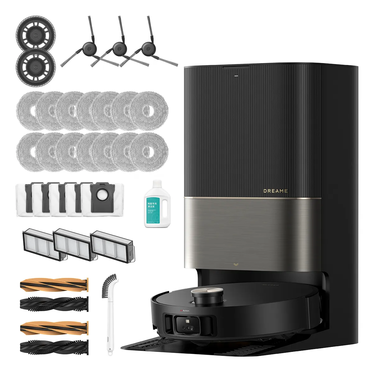 Робот-пылеcос Dreame Robot Vacuum X50 Ultra Complete Black (RLX85CE-4) Черный