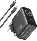 Адаптер питания Anker Prime Charger Smart Display (100W, 3 Ports) (B121BGZ1)