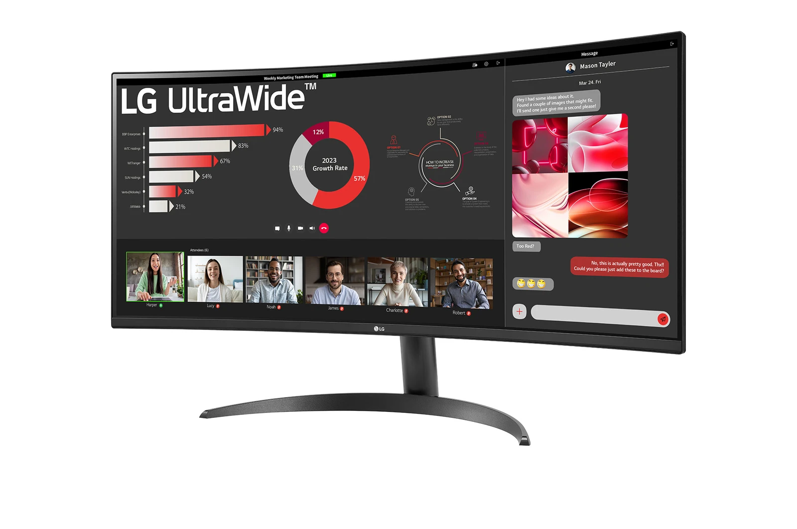 Монитор LG UltraWide QHD (34WR50QK-B) [34", 3440x1440, 100 Гц, 5 мс, HDMI x2, DisplayPort]