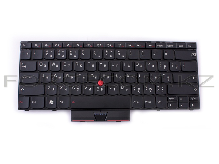 Клавиатура для ноутбука Lenovo Thinkpad E420, тензометрический джойстик, RU, черная