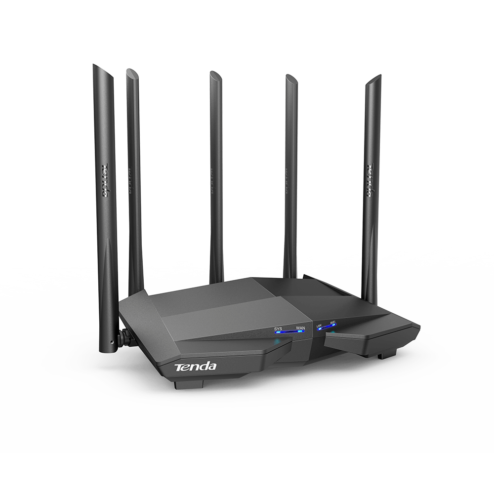 Беспроводной маршрутизатор Tenda AC11 Wireless router, WiFi 5 (1200M), (3+1) x 10/100/1000M - купить в интернет-магазине Forcecom.kz Беспроводной маршрутизатор Tenda AC11 Wireless router, WiFi 5 (1200M), (3+1) x 10/100/1000M