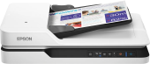 Сканер планшетный Epson WorkForce DS-1660W, А4,  25 стр./мин / 10 изобр./мин, CIS, USB, WIFI