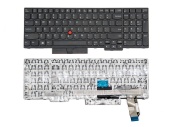 Клавиатура для ноутбука Lenovo ThinkPad E580, подсветка, джойстик, RU, черная
