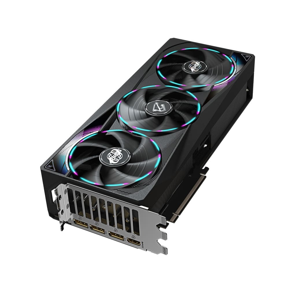 Видеокарта Gigabyte RTX 5070 AORUS MASTER 12G (GV-N5070AORUS M-12GD) [12 ГБ, GDDR7, 192 бит, HDMI, DisplayPort (3 шт)]