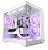 Корпус PCCooler C3T500 ARGB WH [Midi Tower, 6x 120 мм ARGB, белый]