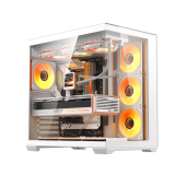 Корпус darkFlash C280 (DF-C280-EATX-WH) [Midi Tower, 7 x 120 мм ARGB, Белый]