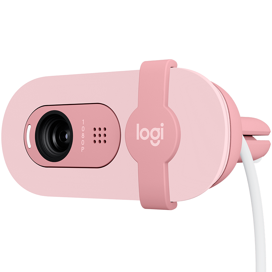 Веб-камера Logitech Brio 100 (960-001623) Розовый