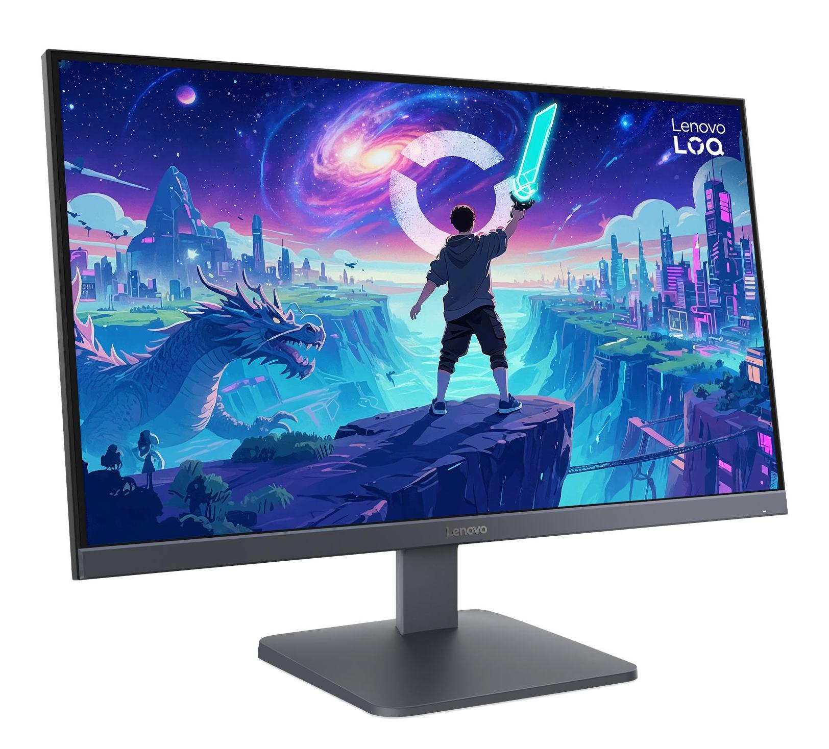 Монитор Lenovo LOQ 27Q-10 (68F3GACBEU) [27", IPS, 2560x1440, 180 Гц, 0.5 мс, HDMI x2, DisplayPort]