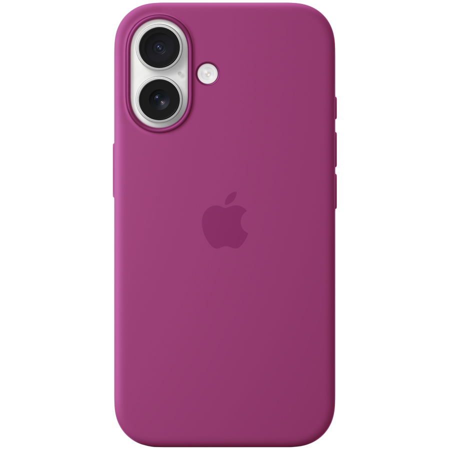 iPhone 16 Silicone Case with MagSafe - Fuchsia (MYY53ZM/A), Model A3313