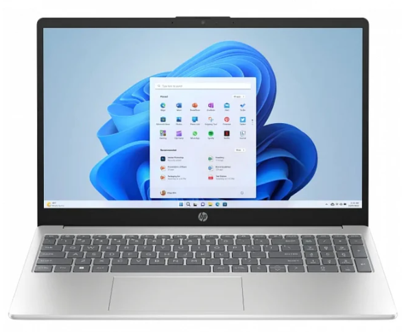 Ноутбук HP 15-fc0251ci (D74B5EA) [15.6" Full HD, Ryzen 7 7730U, 16 ГБ ОЗУ, 512 ГБ SSD, Radeon Graphics, Windows 11 Home]