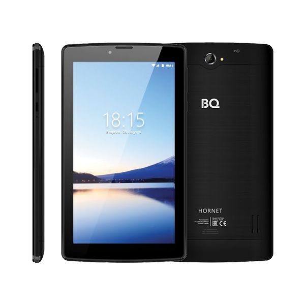 Планшет BQ-7036L, 7" TN 1024x600/ 1GB/ 16GB/ Android 8.1/ Hornet black
