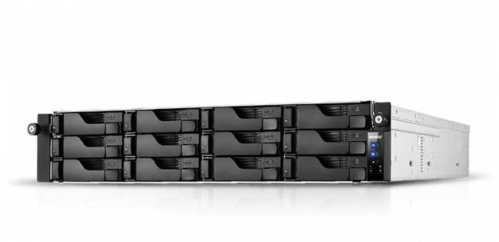 Сетевое хранилище ASUSTOR LOCKERSTOR 12R Pro (AS7112RDX), 8GB RAM DDR4, 12x SSD / HDD / M2