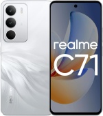 Смартфон Realme C71 [6.67", 128 ГБ, 6 ГБ, Белый]