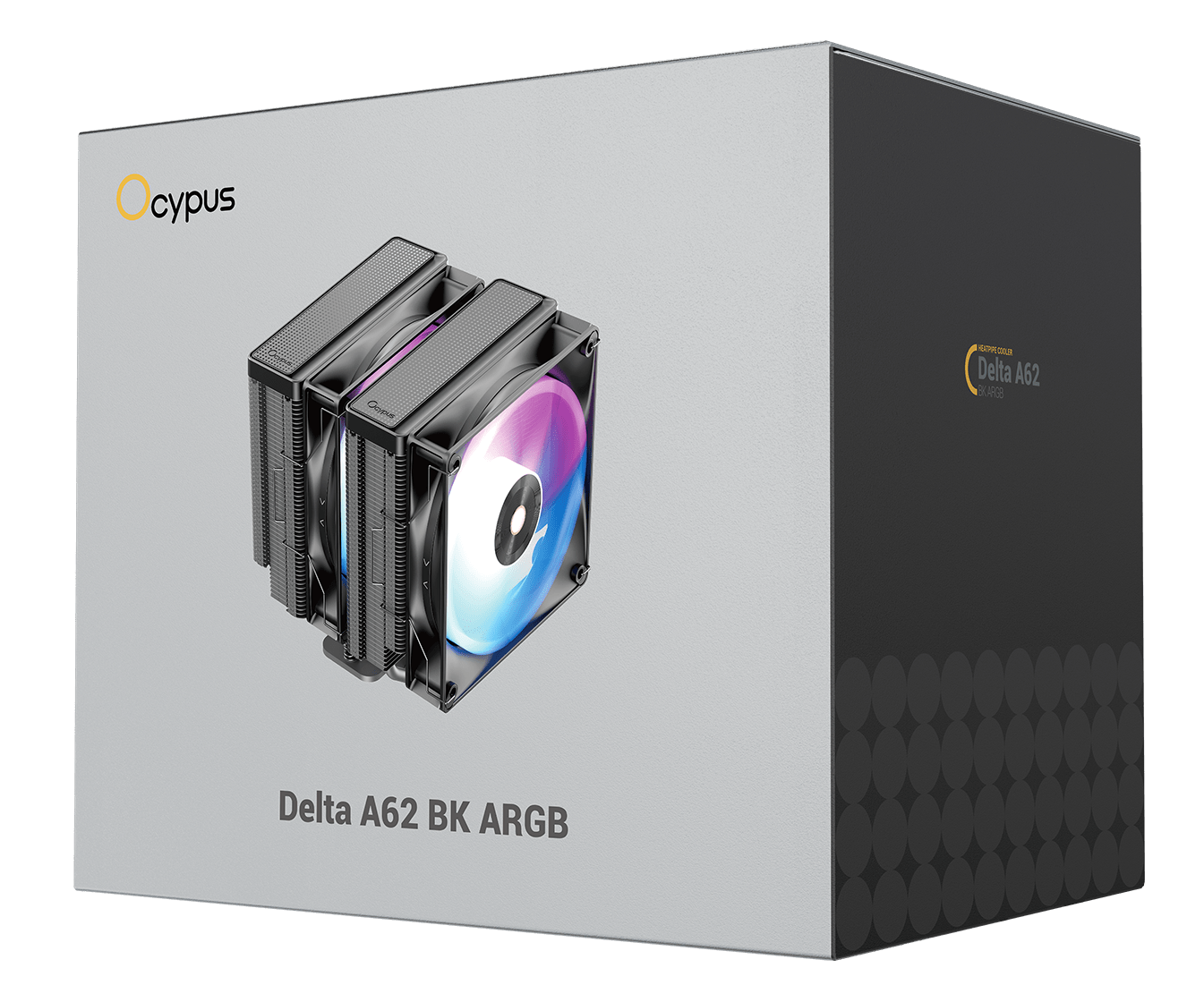 Система охлаждения Ocypus Delta A62 BK ARGB [120 x 120 мм, 2000 об/мин, 29 дБ, 4 pin]