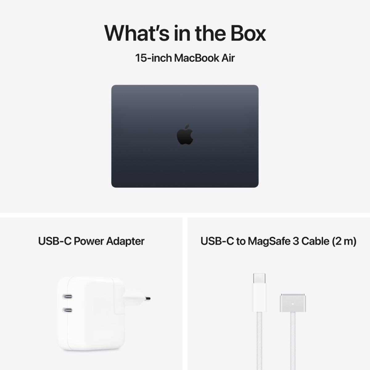 Ноутбук Apple MacBook Air A3448 (MDVN4RU/A) [15.3", M5, 24 ГБ ОЗУ, 1 ТБ SSD, MacOS]