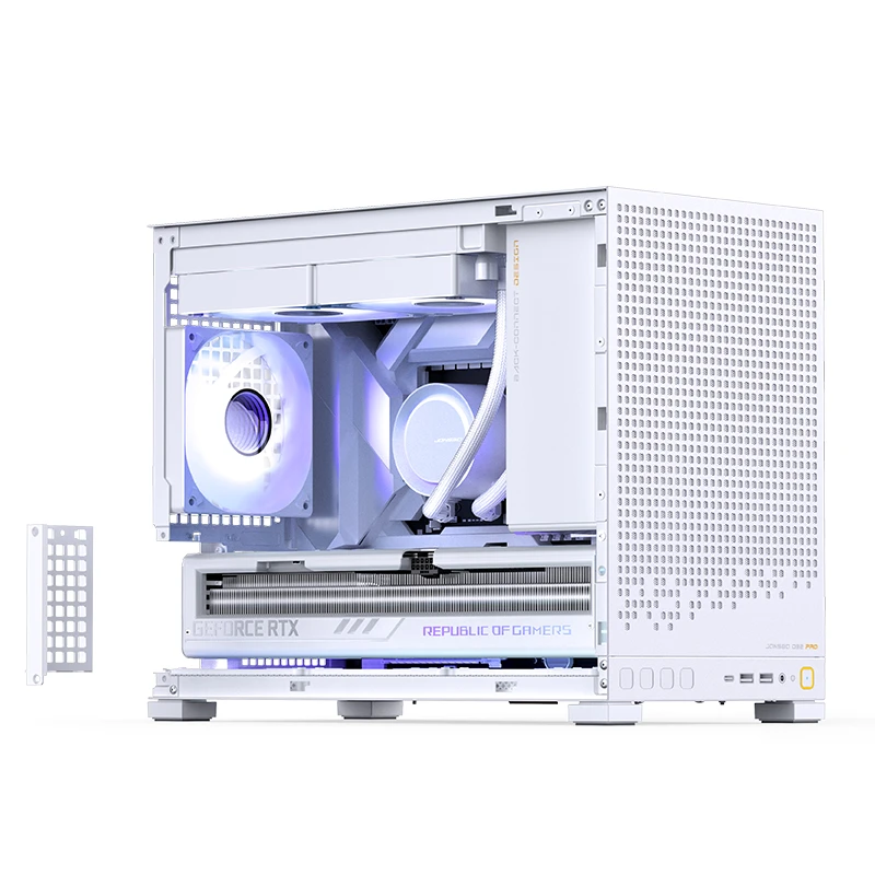 Корпус Jonsbo D32 PRO (D32 PRO White) [Mini Tower, белый]