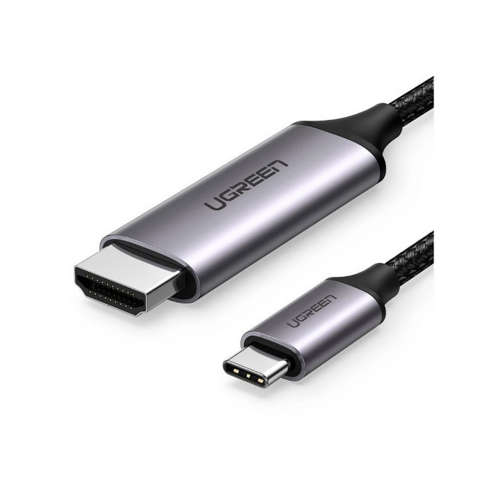 Кабель-конвертер Ugreen MM121 (30841) Type-C To HDMI Cable , 1.5 м