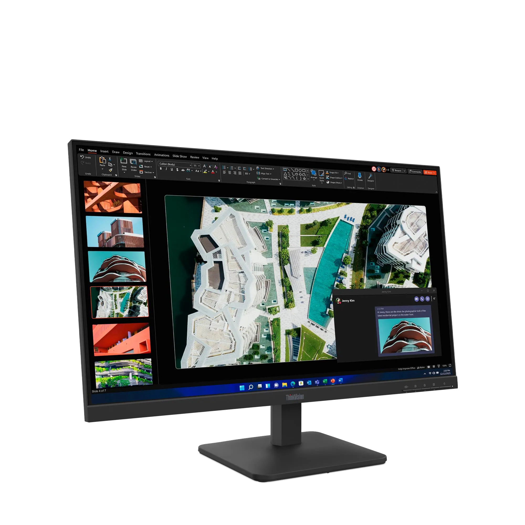 Монитор Lenovo ThinkVision S27-4e (64BEKAT1EU) [27", IPS, 1920x1080, 100 Гц, 4 мс, HDMI, VGA (D-Sub)]