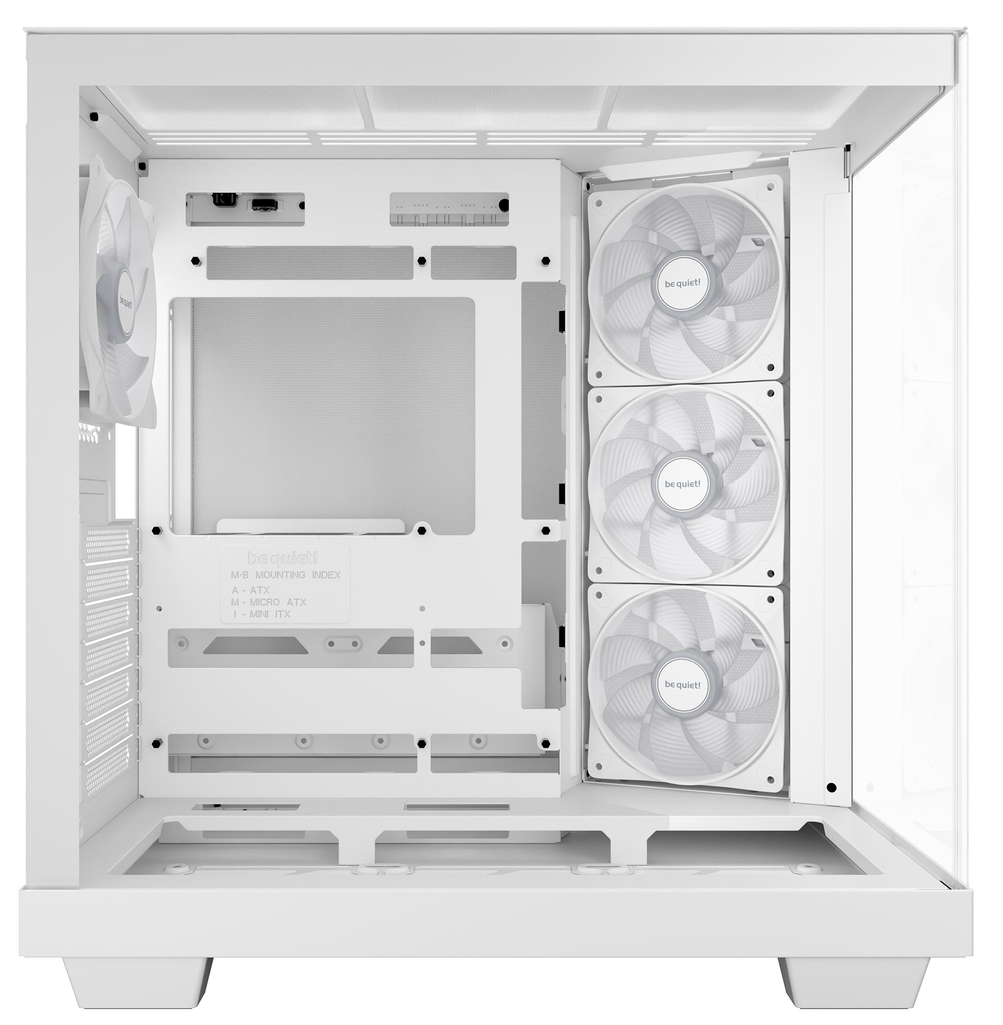 Корпус Be quiet! Light Base 500 LX (BGW86) [Midi Tower, 4 x 120 см, белый]