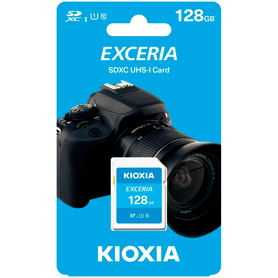 Карта памяти SD KIOXIA Exceria (N203) 128GB UHS I U1  (LNEX1L128GG4)