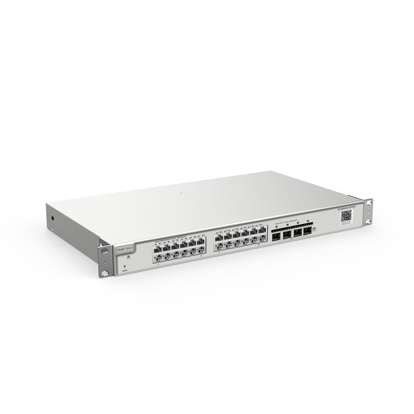 Коммутатор управляемый L2 Reyee RG-NBS3200-24GT4XS, 24Gb x PoE, 4 SFP+ Uplink - купить в интернет-магазине Forcecom.kz Коммутатор управляемый L2 Reyee RG-NBS3200-24GT4XS, 24Gb x PoE, 4 SFP+ Uplink