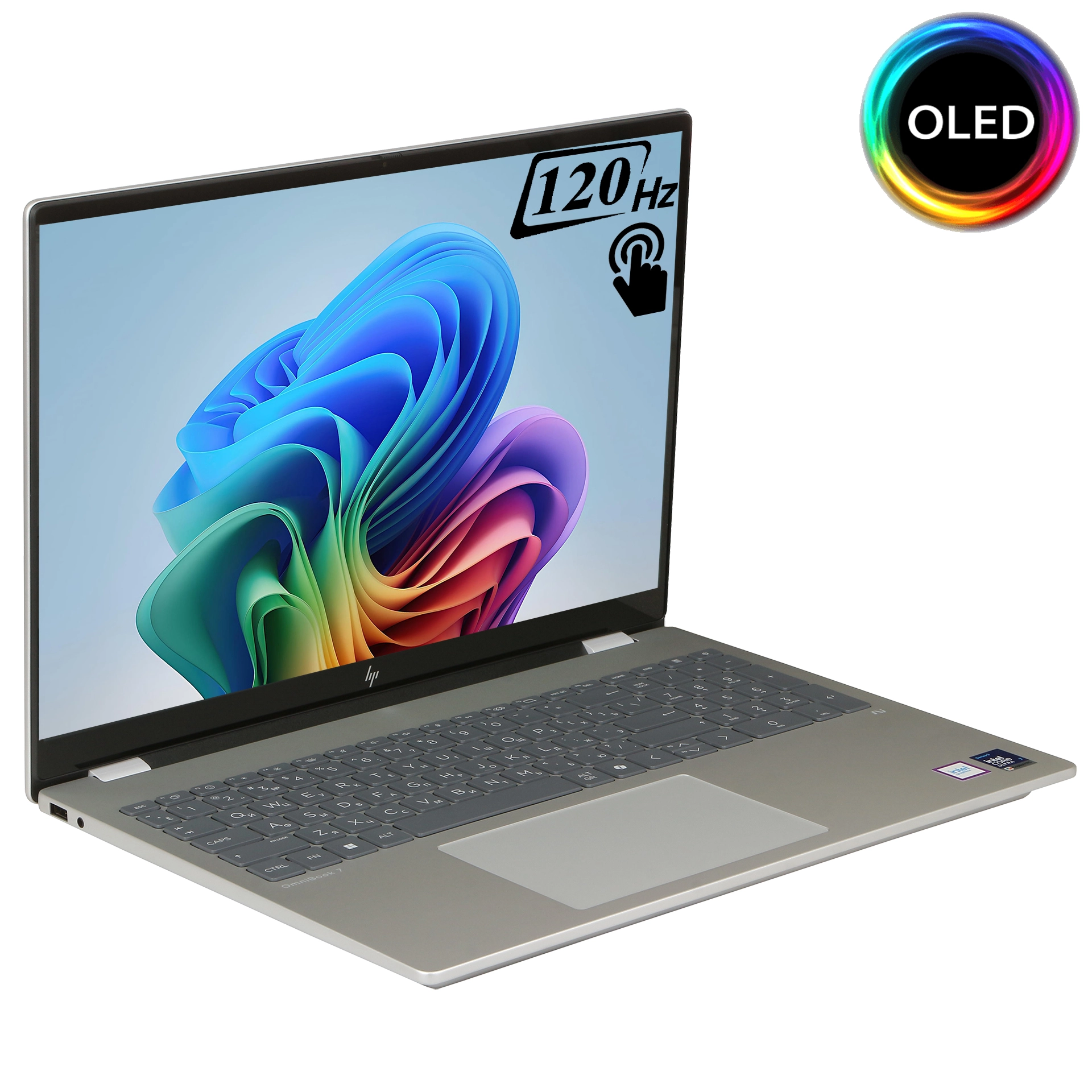 Ноутбук HP OmniBook 7 Next Gen AI 16-bh0020ci OLED (E23YJEA) [16", Ultra 7 356H, 24 ГБ ОЗУ, 1 ТБ SSD, Windows 11 Home]