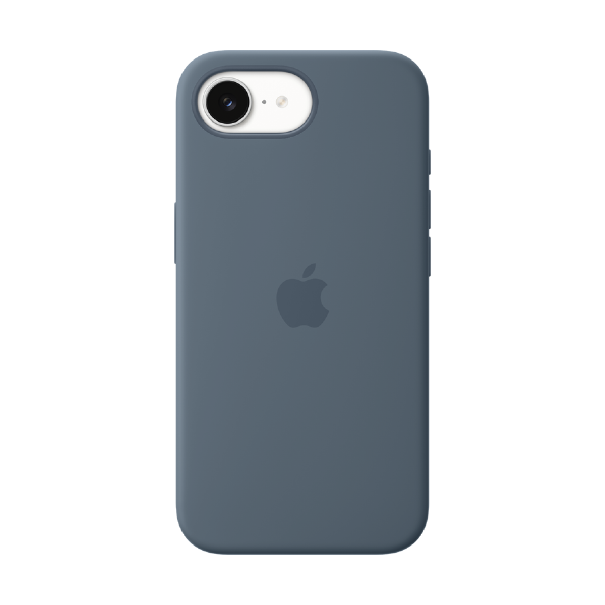 iPhone 17e Silicone Case with MagSafe (MHWE4ZM/A) - Anchor Blue, Model A3646
