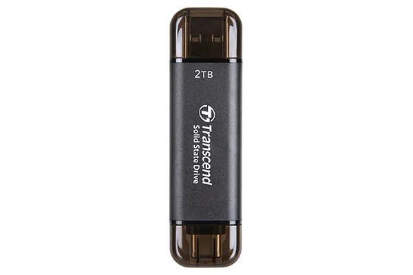 Внешний SSD-накопитель Transcend ESD310 (TS2TESD310C) [2 ТБ, USB 3.2 Gen 2 Type C, 1050/950 МБ/с]