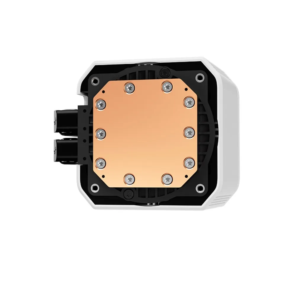 Система охлаждения DeepCool MYSTIQUE 240 WH ARGB [120 мм, 2400 об/мин, 38,71 дБ, 4 pin]