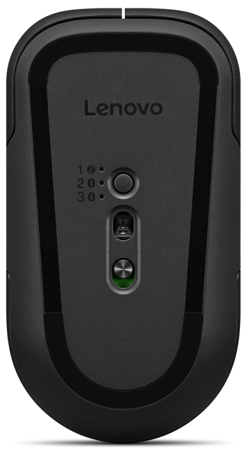 Мышь Lenovo Wireless Multi-Mode Pro Plus Mouse 6050 (4Y51S61876) [беспроводная, светодиодная, 4000 DPI, черная]