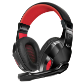Игровые стереонаушники SVEN AP-G857MV черный-красный - купить в интернет-магазине Forcecom.kz Игровые стереонаушники SVEN AP-G857MV черный-красный