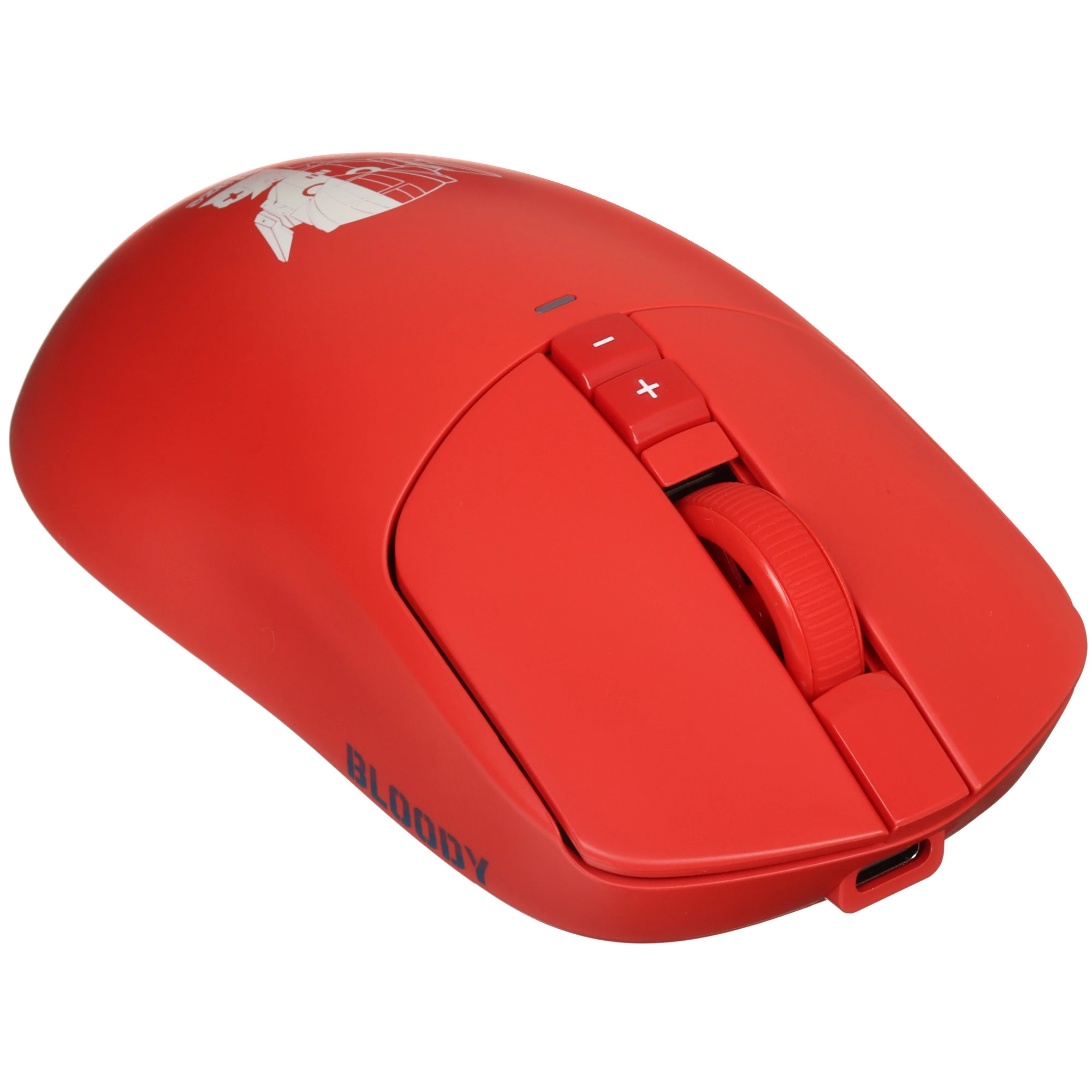 Мышь A4Tech Bloody R72 Pro Pyro Blaze [беспроводная, светодиодная, 26000 DPI, 1000 Гц, Красный]