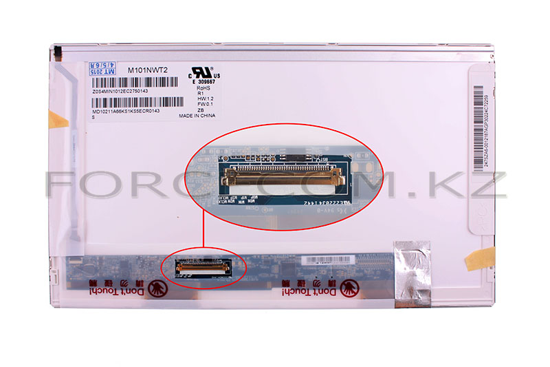 Матрица для нетбука 10.1" IVO, M101NWT2 R1, WSVGA 1024x600, LED ...